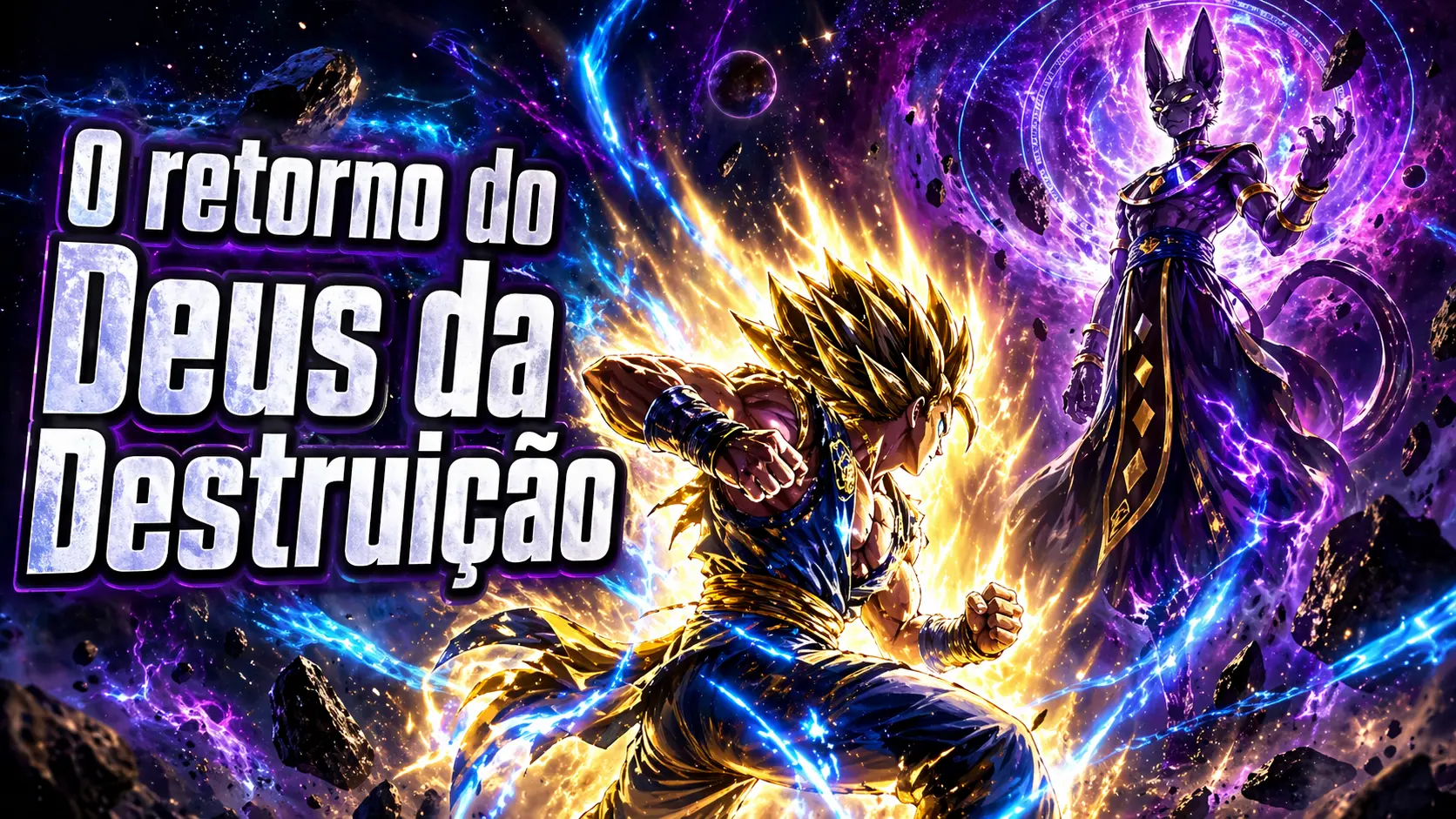 Dragon Ball Super: Beerus ganha novo trailer e promete visual renovado para o anime